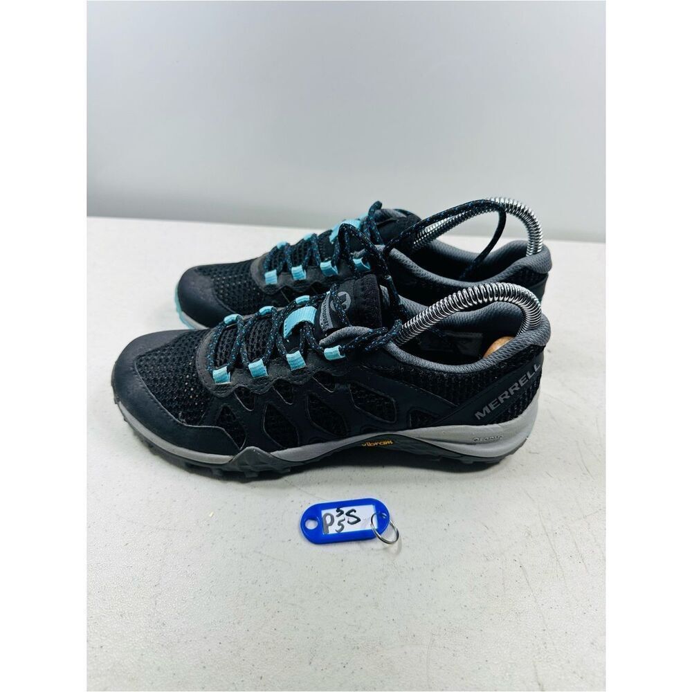Merrell Womens Siren 3 Aerosport Hiking Trail Shoes Black Turquoise Sz 6